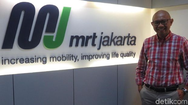Direktur Utama MRT Jakarta William Sabandar.