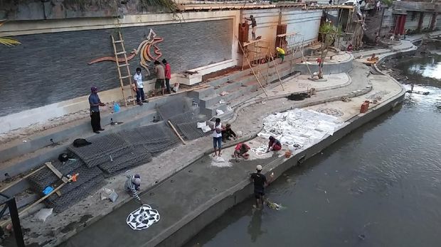 Mimpi Layaknya Cheonggyecheon, Denpasar Percantik Sungai Badung