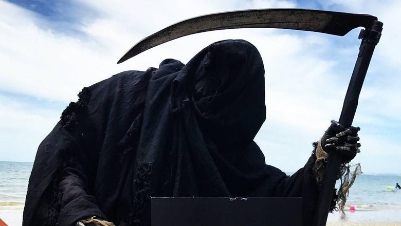 Pantai Grim Reaper Pantai Grim Reaper di NZ