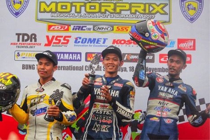 Yamaha Raih Podium Seri 3 Region Jawa Motoprix