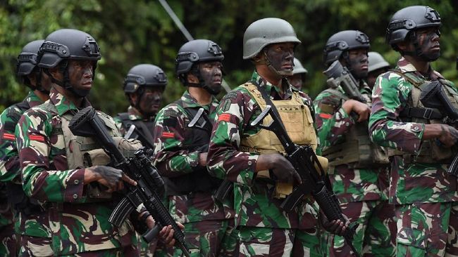 TNI Bantah OPM Kami Gunakan Mortir di Papua Bukan Rudal