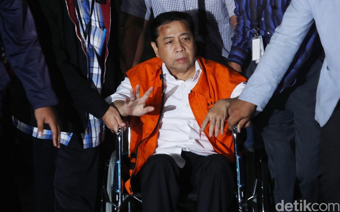 Tiba di KPK, tak ada benjol sebesar bakpao di wajah Setya Novanto