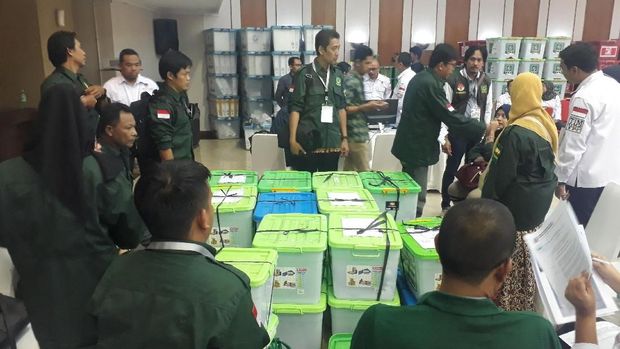 PKPI hingga PBB Daftar Ulang Pemilu 2019 ke KPU