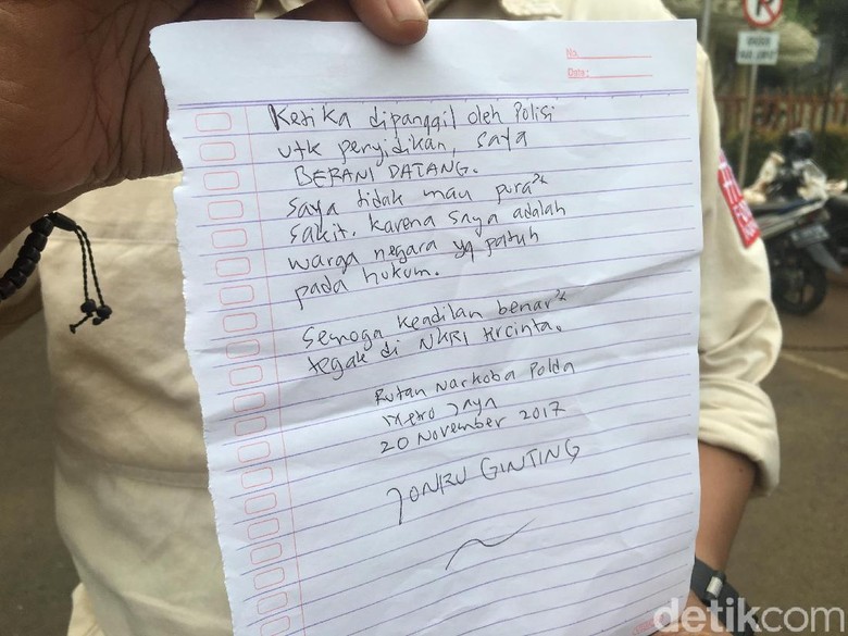 Jelang Putusan Praperadilan, Jonru Tulis Memo Sindir Setya Novanto Jelang Putusan Praperadilan, Jonru Tulis Memo Sindir Setya Novanto