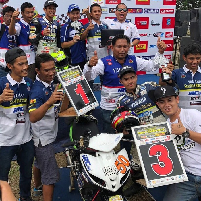Jupiter Z1 Rafid Topan Juara Region Jawa MP2 Motoprix