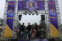 Meriahnya Jambore 1 Dekade Vixion di Tanah Sumatera