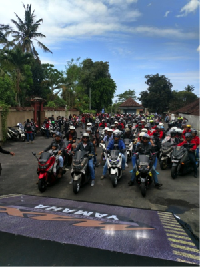 Warga Lokal dan Asing di Bali Gandrungi MAXI Yamaha 