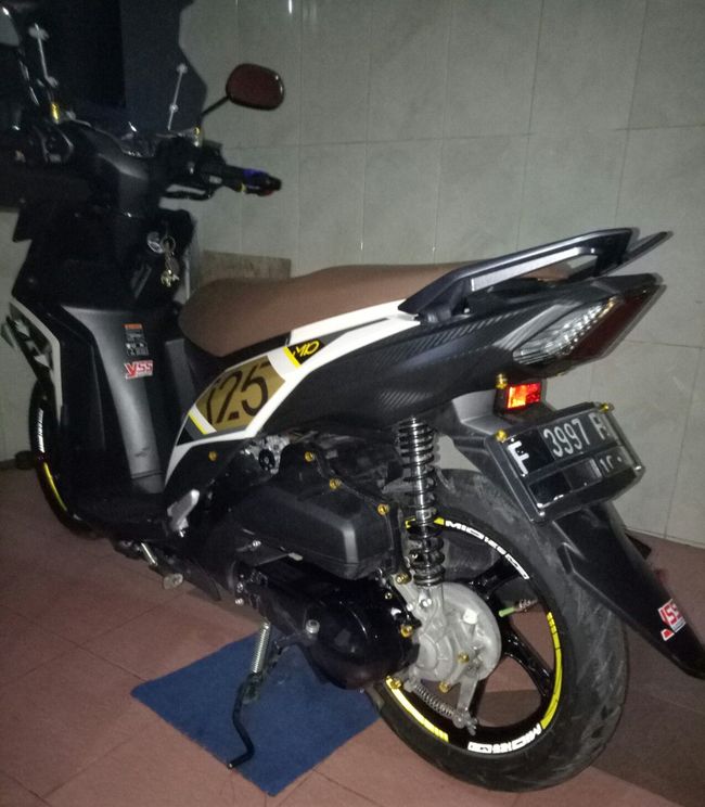 Modifikasi Sederhana Mio M3 125 AKS SSS