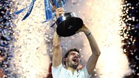 Ini adalah gelar keempat pada tahun ini untuk Dimitrov atau yang kedelapan dalam karier petenis berusia 26 tahun itu. Tony OBrien/Reuters.
