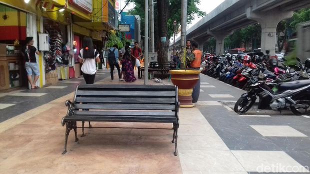 Pedestrian Sudirman (Raja Adil/detikTravel)