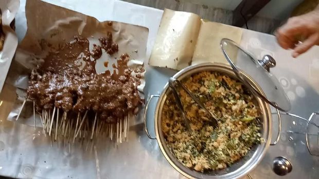Salah satu menu yang disajikan