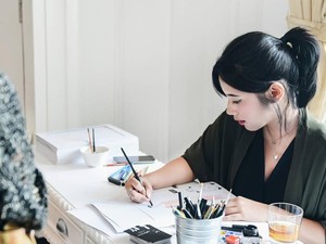 Katherine Karnadi, Si Ilustrator Timeless Beauty