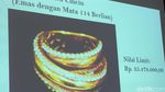 Perhiasan yang Dilelang KPK, Ada Kalung dengan 336 Mata Berlian