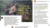 Atau adegan lucu lainnya. (Dok. Instagram/nauradangenkjuara_themovie)