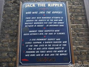 Foto: Menyusuri Lorong Pembunuh Brutal, Jack The Ripper