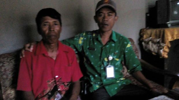 Sunjoto masih selamat meski nyaris tersambar petir (