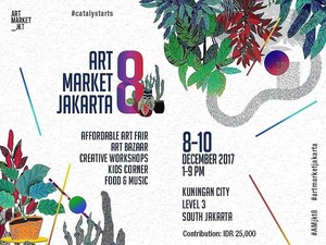 Puluhan Seniman Ramaikan Affordable Art Fair di Art Market Jakarta