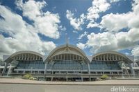 Bandara Sultan Hasanuddin Makassar (Muhammad Bakri/detikTravel)
