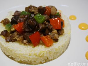 Lapar? Cobain Nih Butter Rice Bertopping Lidah Sapi