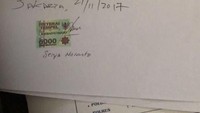 Dari dalam jeruji Rutan KPK, Setya Novanto menuliskan surat penolakan dicopot sebagai Ketua DPR pada 21 November 2017. Dia masih berjuang untuk menjaga kursi DPR-1. (Foto: dok. Istimewa)