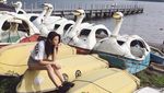Foto: Intip Liburan Si Cantik Ming Xi, Model Victorias Secret