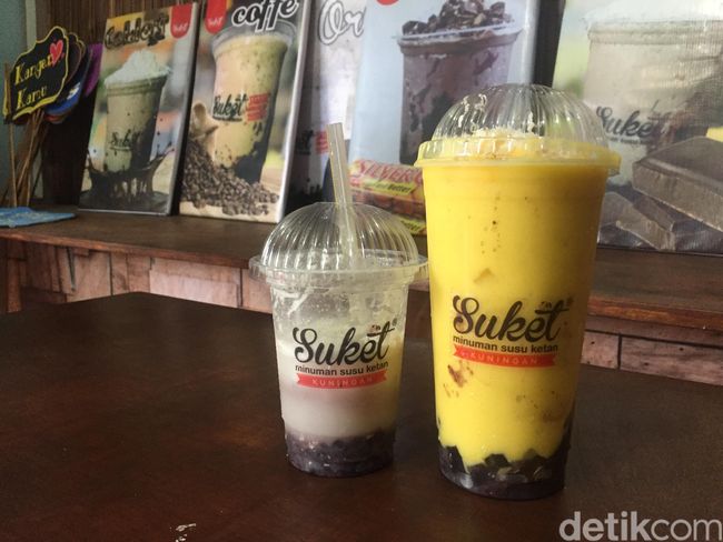 Nikmatnya Suket Minuman  Susu Ketan yang Kekinian  dari 