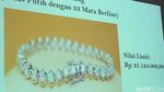 Perhiasan yang Dilelang KPK, Ada Kalung dengan 336 Mata Berlian
