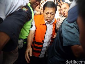 Novanto Disebut Tidur Selama Pemeriksaan, KPK: Terbuka Lebih Baik