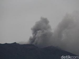 Gunung Agung Erupsi, Masyarakat Diimbau Tetap Tenang