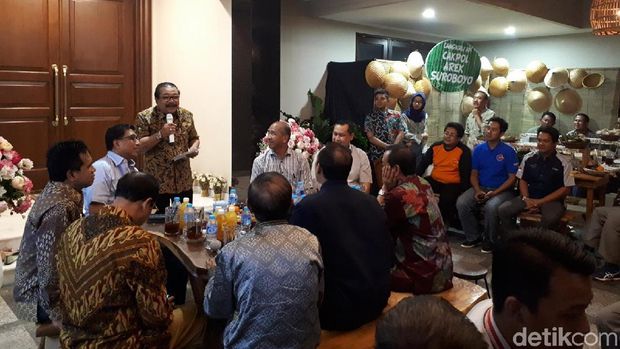 Cangkrukan bareng kapolda Jatim/