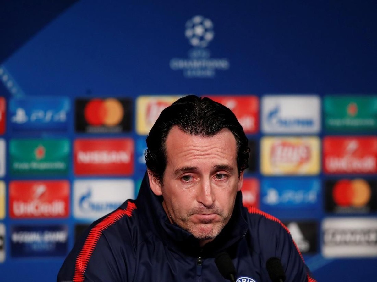Pelatih Paris Saint-Germain, Unai Emery. (Foto: Christian Hartmann/Reuters)