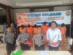 Polisi Ringkus 4 Pelajar Pelaku Klitih di Sleman