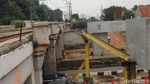 Foto: Begini Luka di Langit-langit Jembatan yang Ditabrak TransJ