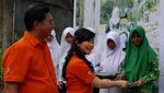 Mega Berbagi Bangun Ruang Perpustakaan di Sorong