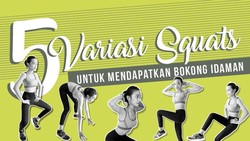 Infografis: 5 Gerakan Praktis untuk Mengencangkan Bokong Infografis: 5 Gerakan Praktis untuk Mengencangkan Bokong