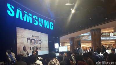 Serunya Ngulik Galaxy Note8 di Ngopi detikINET