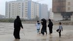 Foto: Ganasnya Banjir yang Lumpuhkan Jeddah