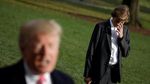 Ekspresi Anak Bungsu Trump Tunggu Sang Ayah Diwawancara