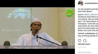 Dalam Instagram resminya, sang ustad terus dibanjiri komentar pedas netizen. Tapi sang ustad juga banyak dibela. Banyak yang menilai sang ustad tidak salah berkomentar tentang Rina Nose yang melepas hijabnya. Somad juga bukan asal berkomentar, awalnya dia mendapat pertanyaan tentang hebohnya kabar Rina Nose melepas hijab. Foto: Ustad Abdul Somad / Instagram@ustadzabdulsomad