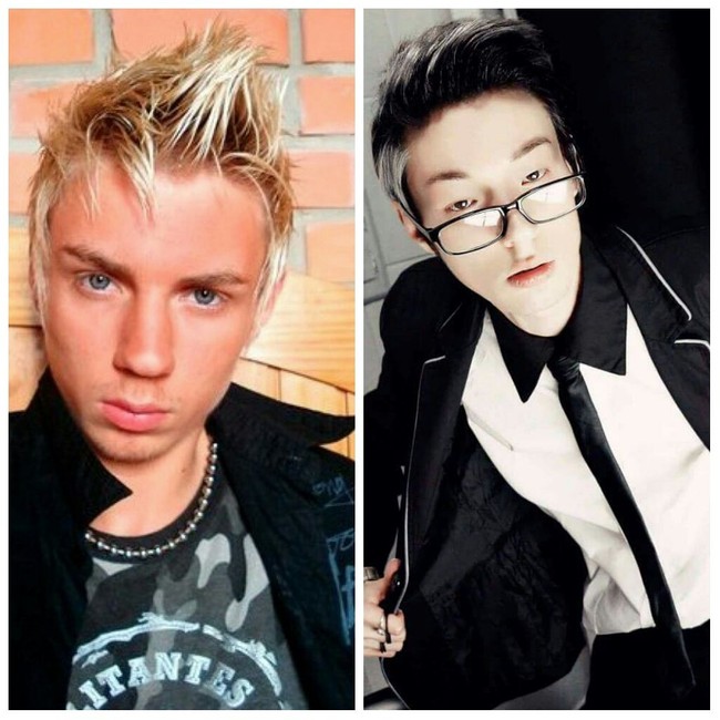 Pria asal Brazil yang memiliki nama Max ini melakukan 10 kali operasi plastik agar mirip artis K-pop. Pria yang juga dikenal sebagai Xiahn Nishi ini menjalani operasi membuat kelopak matanya jadi monoloid.  Foto: Istimewa