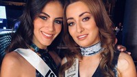 Adar Gandelsman dari Israel dan Sarah Idan dari Irak mewakili negara masing-masing dalam kontes kecantikan Miss Universe tahun ini di Las Vegas (Foto: Dok. Instagram Adar Gandelsman)