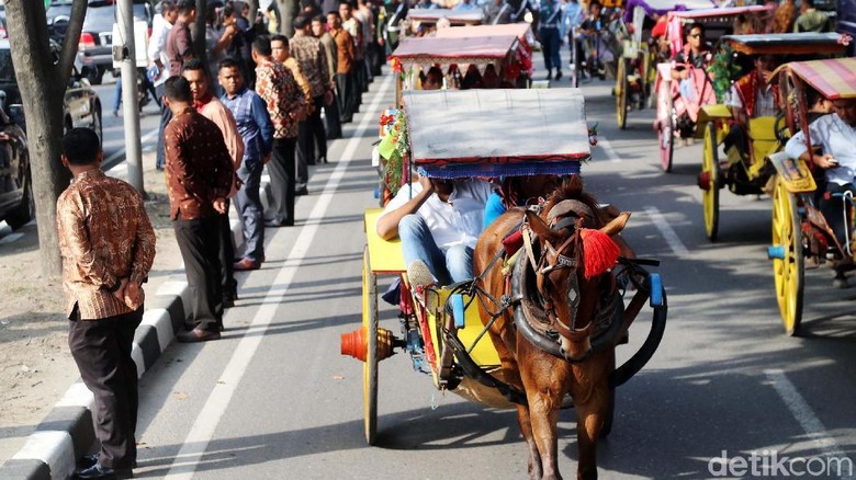 Rute Kirab Kahiyang-Bobby di Medan akan Dievaluasi Rute Kirab Kahiyang-Bobby di Medan akan Dievaluasi