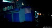 Rumah pengusaha di Garut yang disatroni kawanan perampok.