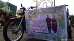 Warna-warni Becak Motor untuk Kirab Kahiyang-Bobby di Medan