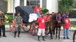 Ini Kereta Kencana dari Solo di Geladi Kirab Pernikahan Kahiyang-Bobby