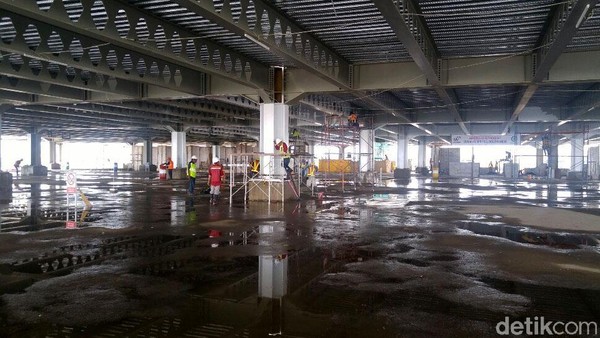 Ini Proses Pengerjaan Bandara Mengapung di Semarang