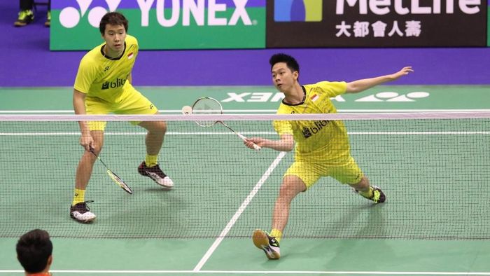 Kevin Sanjaya Sukamuljo/Marcus Fernaldi Gideon (Foto: Tim Humas dan Media PP PBSI) Kevin Sanjaya Sukamuljo/Marcus Fernaldi Gideon (Foto: Tim Humas dan Media PP PBSI)
