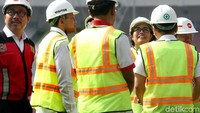Sri Mulyani tak menyangka renovasi SUGBK menunjukkan laju impresif.