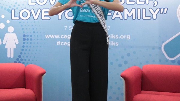 Mengintip Gaya Hidup Sehat Bunga Jelitha, Putri Indonesia 2017