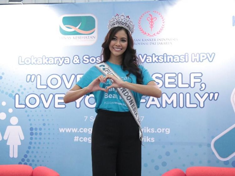 Mengintip Gaya Hidup Sehat Bunga Jelitha, Putri Indonesia 2017